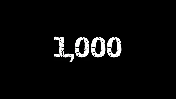 1,000 Cookies